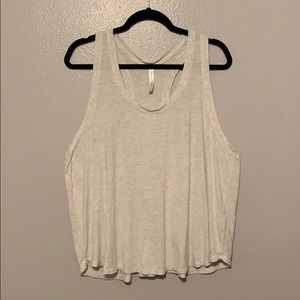 NWOT Fabletics Cropped Racerback Tank